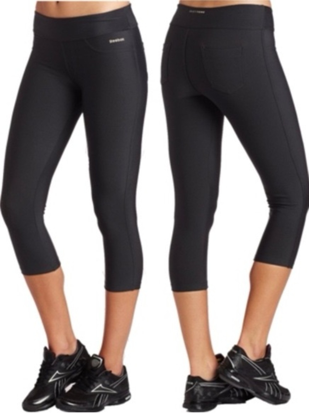 Reebok Black EasyTone Capris